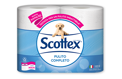 Scottex Carta Igienica Pulito Completo