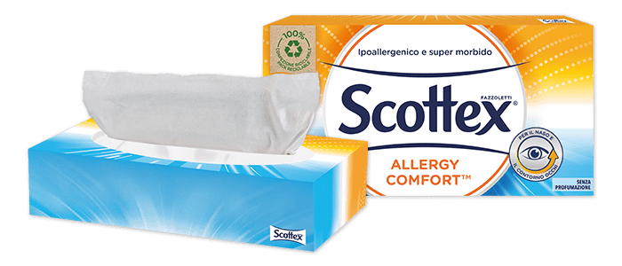 Fazzoletti per allergie Scottex® Allergy Box