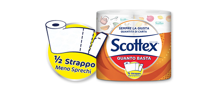 Carta da cucina Scottex Quanto Basta