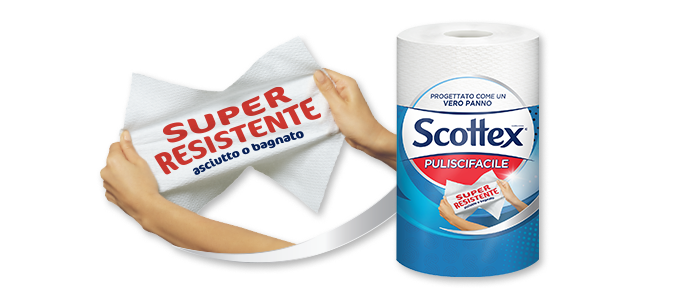 Carta casa Scottex PulisciFacile